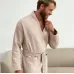 Халат чоловічий COSAS Waffle Robe XL Бежевий (WaffleRobe_XL)