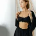 Домашній костюм COSAS Serena Home S Чорний Домашній костюм COSAS Serena Home S Чорний
