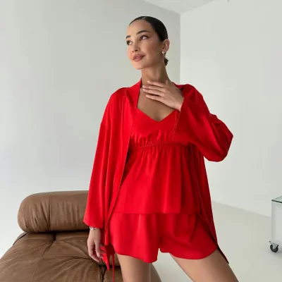Домашній одяг жіночий COSAS Olympia S Червоний (173_Olympia_red_S) Домашній одяг жіночий COSAS Olympia S Червоний (173_Olympia_red_S)