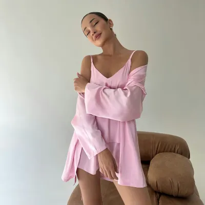 Домашній одяг жіночий COSAS Olympia L Рожевий (173_Olympia_pink_L)