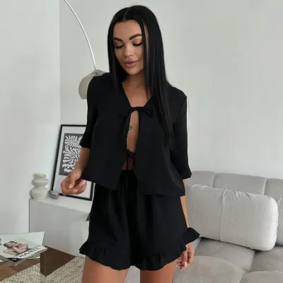 Домашній одяг жіночий COSAS Melina S-M Чорний