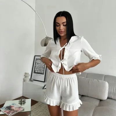Домашняя одежда женская COSAS Melina S-M Белый Домашняя одежда женская COSAS Melina S-M Белый