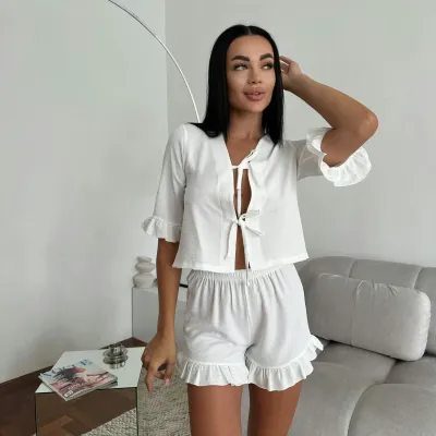 Домашняя одежда женская COSAS Melina S-M Белый Домашняя одежда женская COSAS Melina S-M Белый