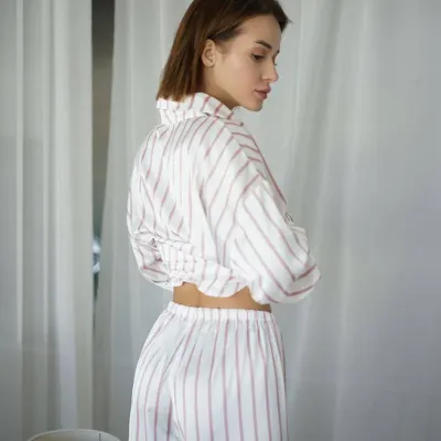 Пижама женская COSAS Tessa M Бело-розовый Пижама женская COSAS Tessa M Бело-розовый