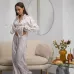 Пижама женская COSAS Tessa L Бело-розовый