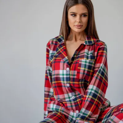 Піжама жіноча COSAS Scottish M Різнокольоровий (Scottish_20720_M)