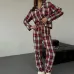 Пижама женская COSAS Scottish L-XL Разноцветный (188Scottish_red_white_ML)
