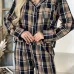 Піжама жіноча COSAS Scottish L-XL Різнокольоровий (188Scottish_blue_beige_ML)