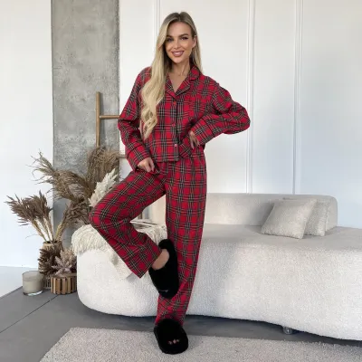 Піжама жіноча COSAS Scottish L-XL Різнокольоровий (188Scottish_red_ML) Піжама жіноча COSAS Scottish L-XL Різнокольоровий (188Scottish_red_ML)