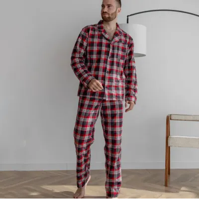Мужская пижама COSAS SleepWay XL Красно-голубой (SleepWay_blue_red_XL)