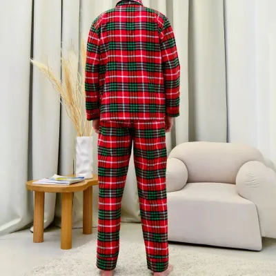 Мужская пижама COSAS SleepWay L Красно-зеленый (SleepWay_red_green_L)
