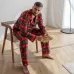 Мужская пижама COSAS SleepWay L Красно-зеленый (SleepWay_red_green_L)