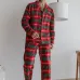 Мужская пижама COSAS SleepWay L Красно-зеленый (SleepWay_red_green_L)