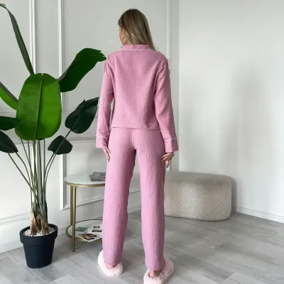 Піжама жіноча COSAS LUMA L-XL Рожевий (197LUMA_pudra_ML)