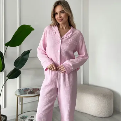 Піжама жіноча COSAS LUMA L-XL Рожевий (197LUMA_pink_ML) Піжама жіноча COSAS LUMA L-XL Рожевий (197LUMA_pink_ML)
