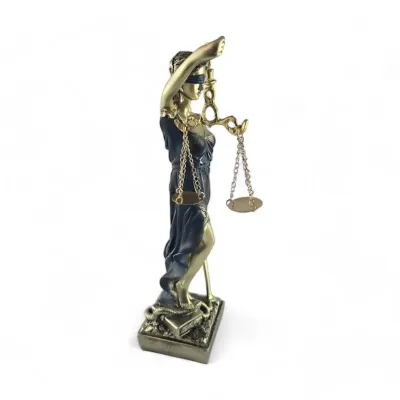 Статуетка No Brand Феміда 34,5х14х10 см Різнокольоровий (DN35228) Статуетка No Brand Феміда 34,5х14х10 см Різнокольоровий (DN35228)
