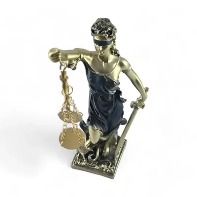 Статуетка No Brand Феміда 28х9х10 см Різнокольоровий (DN35231) Статуетка No Brand Феміда 28х9х10 см Різнокольоровий (DN35231)