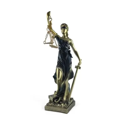 Статуетка No Brand Феміда 28х9х10 см Різнокольоровий (DN35231)