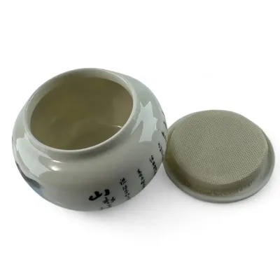 Баночка для чая No Brand 11,3х9,5х7,5 см Разноцветный (DN35968)