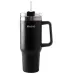 Термокухоль з ручкою та соломинкою Magio MG-1087 1.2 л Black