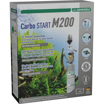 Система CO2 для аквариумных растений Dennerle Carbo Start M200 с баллоном (atg-3074)