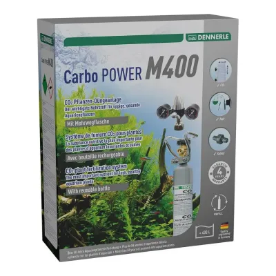 Система CO2 для акваріума Dennerle Carbo Power M400 з балоном 500 г (ATG-3076)