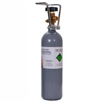 Баллон CO2 Aquario BLUE многоразовый 2 л 47 см Серый (ACO2-2L) Баллон CO2 Aquario BLUE многоразовый 2 л 47 см Серый (ACO2-2L)