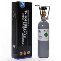 Балон CO2 Aquario BLUE багаторазовий 2 л 47 см Сірий (ACO2-2L) Балон CO2 Aquario BLUE багаторазовий 2 л 47 см Сірий (ACO2-2L)