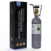 Баллон CO2 Aquario BLUE многоразовый 2 л 47 см Серый (ACO2-2L)