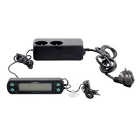 Термостат с таймером Repti-Zoo Controller 24х14х11 см Черный (THC10) Термостат с таймером Repti-Zoo Controller 24х14х11 см Черный (THC10)