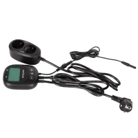 Термостат з таймером для тераріуму або акваріума Repti-Zoo Digital Thermostat Timer 11х6,3х4,4 см Чорний (RZ-THC20) Термостат з таймером для тераріуму або акваріума Repti-Zoo Digital Thermostat Timer 11х6,3х4,4 см Чорний (RZ-THC20)
