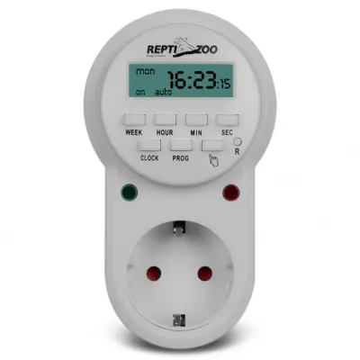 Таймер Repti-Zoo Digital Seconds Timer 13х6х7 см Сірий (TM07)