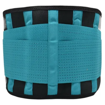 Пояс компресійний MadMax MFA-277 Slimming belt L Black Turquoise Пояс компресійний MadMax MFA-277 Slimming belt L Black Turquoise