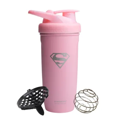 Шейкер спортивний SmartShake Reforce 900ml Supergirl Pink Шейкер спортивний SmartShake Reforce 900ml Supergirl Pink