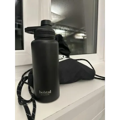 Пляшка для води SmartShake Bohtal Insulated Sports Bottle 0.96 л Black (11280001) Пляшка для води SmartShake Bohtal Insulated Sports Bottle 0.96 л Black (11280001)
