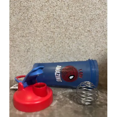 Шейкер спортивний Blender Bottle Classic Loop Pro 28oz/820 ml Marvel Spider Man Синій (600558) Шейкер спортивний Blender Bottle Classic Loop Pro 28oz/820 ml Marvel Spider Man Синій (600558)