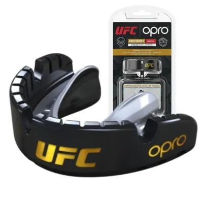 Капа під брекети Opro Gold Braces 11+ Black Silver (102518001)