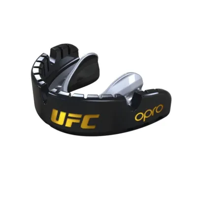 Капа под брекеты Opro Gold Braces 11+ Black Silver (102518001) Капа под брекеты Opro Gold Braces 11+ Black Silver (102518001)