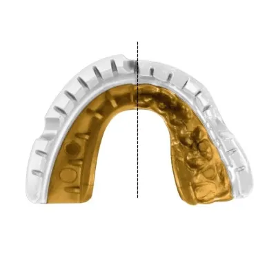 Капа під брекети Opro Gold Braces 11+ White Gold (102506004)