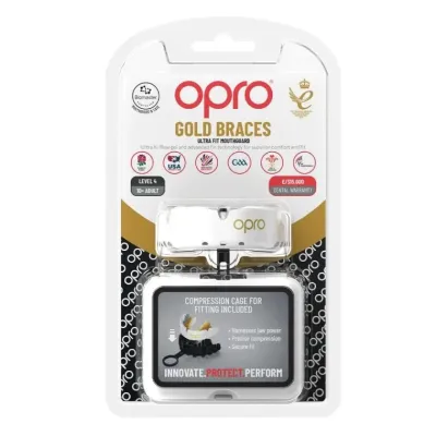 Капа під брекети Opro Gold Braces 11+ White Gold (102506004)