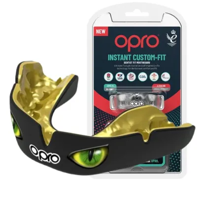 Капа взрослая Opro Instant Eyes 11+ Black Green (102524001) Капа взрослая Opro Instant Eyes 11+ Black Green (102524001)