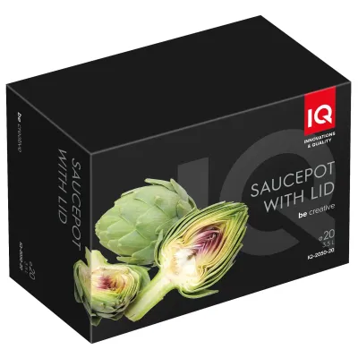 Каструля IQ Be Creative 3.5 л 20 см Сріблятий (6998862)