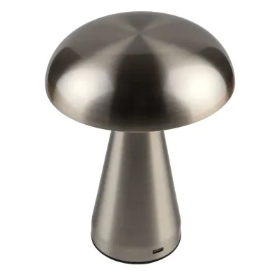 Настольная лампа Desk Lamp F89015 в виде гриба 1200 мАч 3 Вт Серебристый (35761_3605151)