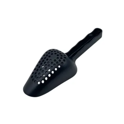 Совок из поликарбоната перфорированный One Chef 180 мл Черный 203066 Совок из поликарбоната перфорированный One Chef 180 мл Черный 203066