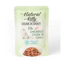 Пауч для котов Natural Kitty Курица Тунец 85 г (NKS240802)
