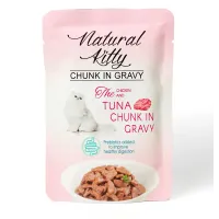 Пауч для котів Natural Kitty Курка Тунець Куряча печінка 85 г (NKS240805) Пауч для котів Natural Kitty Курка Тунець Куряча печінка 85 г (NKS240805)