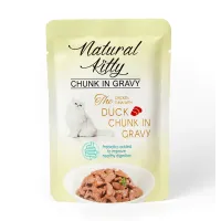 Пауч для котов Natural Kitty Курица Тунец Утка с печенью 85 г (NKS240806)