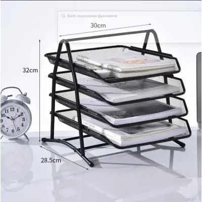 Органайзер Urbankit 28.5x30x32 см Чорний (PAPER6587B)