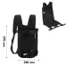 Рюкзак-кенгуру для животных No Brand A01002-BA Black M 13092-83472 Рюкзак-кенгуру для животных No Brand A01002-BA Black M 13092-83472