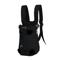 Рюкзак-кенгуру для тварин No Brand A01002-BA Black M 13092-83472 Рюкзак-кенгуру для тварин No Brand A01002-BA Black M 13092-83472